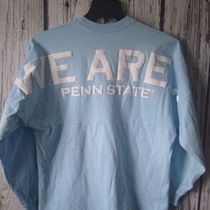 Vintage Spirit Active Wear Penn State University L/S Spellout Sweater Size Small